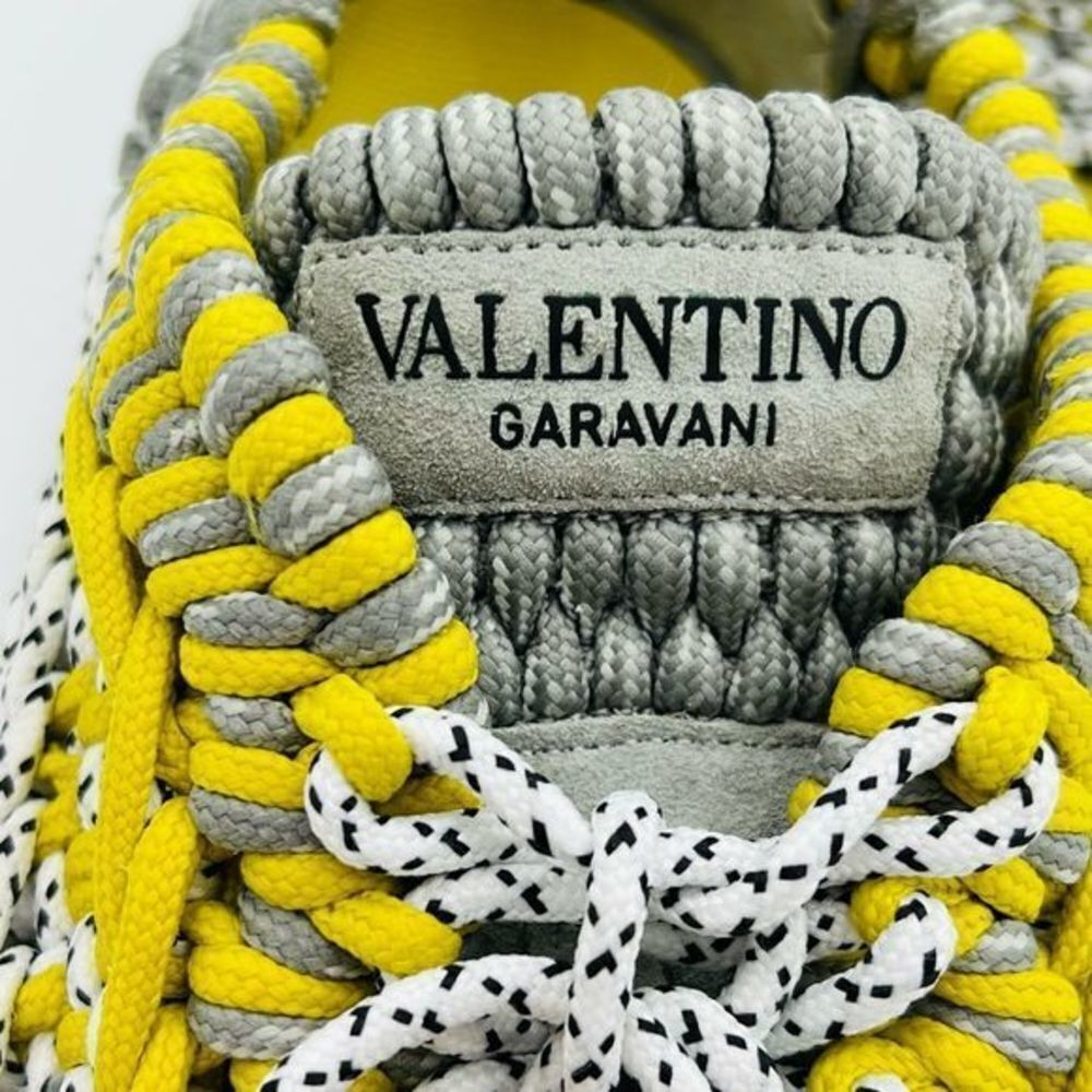 Valentino Garavani Woven Crochet Sneakers Men's sz US 8 (41 EU) Authentic - Picture 5 of 5